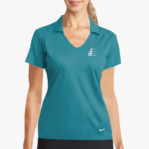 Women's Dri Fit Vertical Mesh Polo Thumbnail